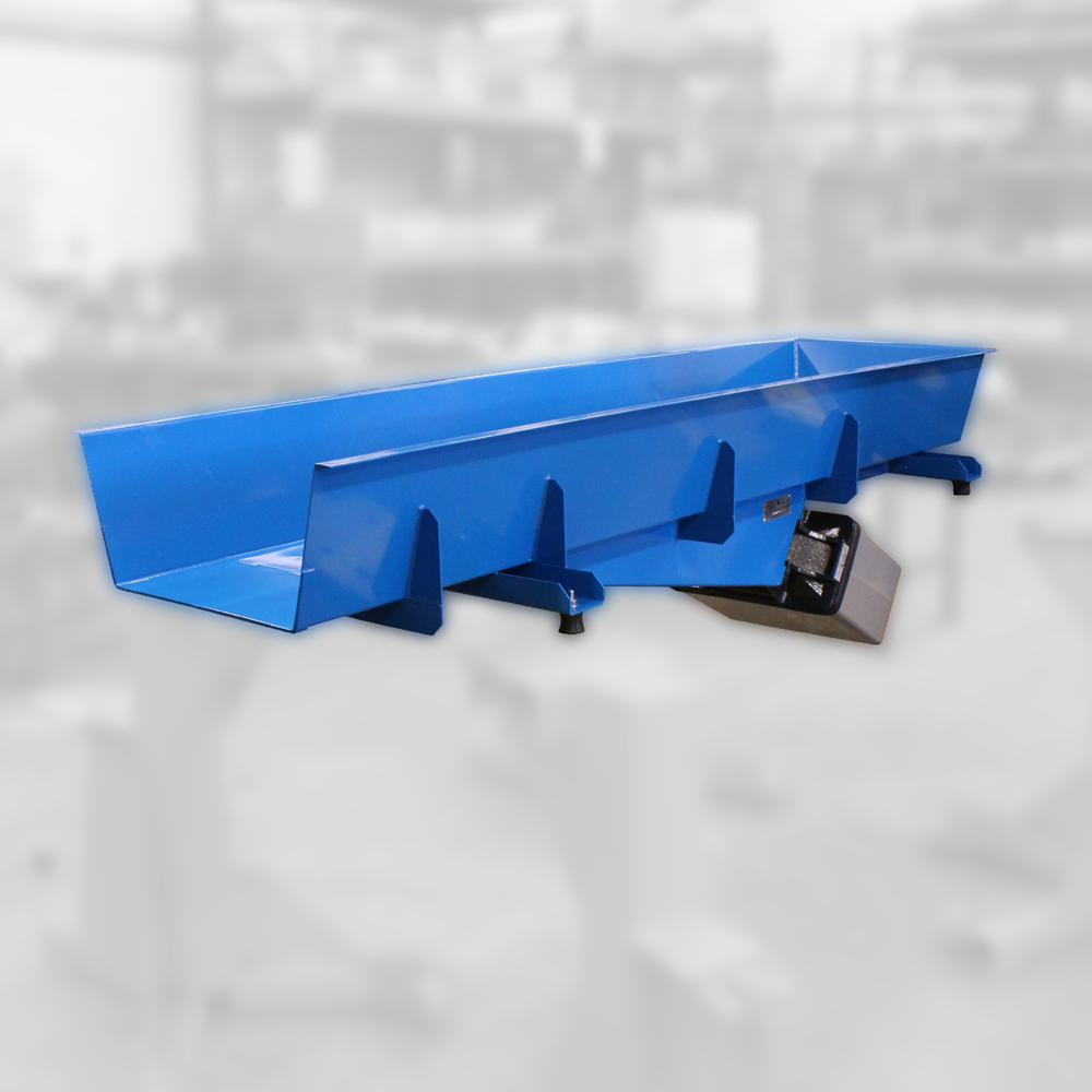 electromagnetic drive feeder for weighing and packaging applications