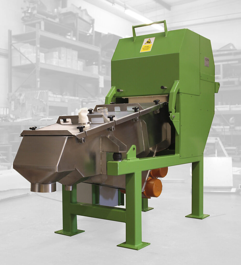 Tea Bag Shredder & Reclamation Machine